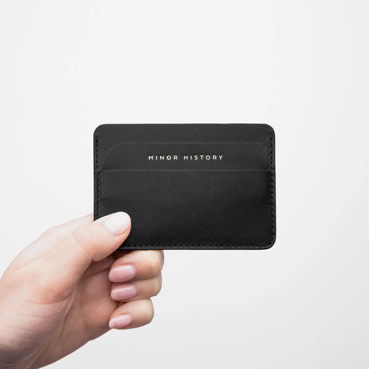 Minor History – The Midtown Wallet in Black