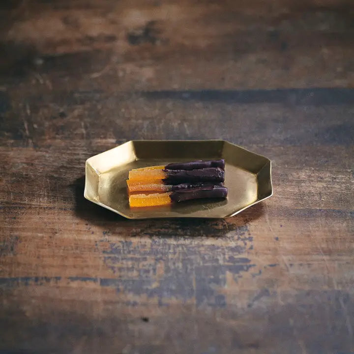 Brass Long Octagon Dish