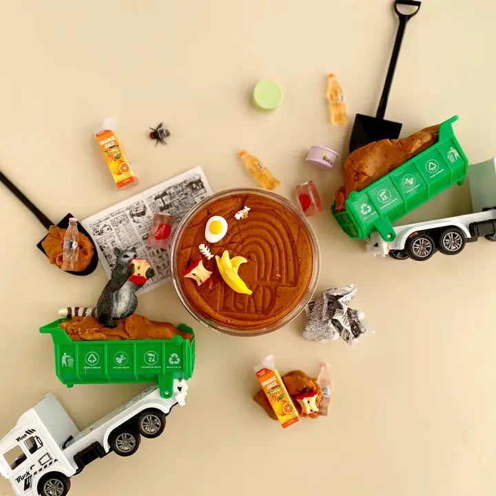 Earth Grown KidDoughs - Kid Dough Play Kit in Garbage Truck
