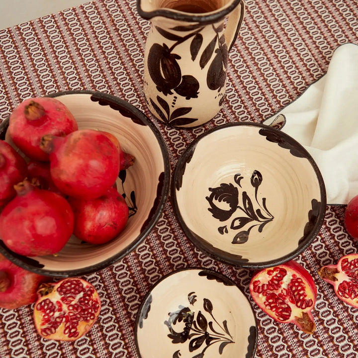 Eturel Madrid - Granaino Ceramic Bowl in Black