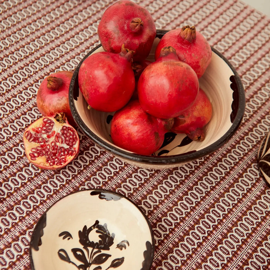 Eturel Madrid - Granaino Ceramic Bowl in Black