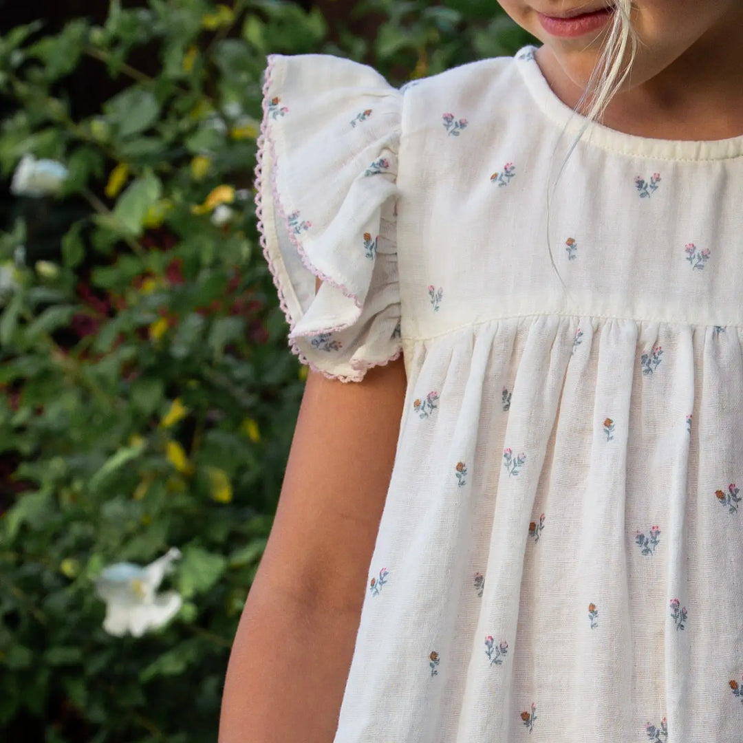 Beet World – Hannah Dress in Petit Floret