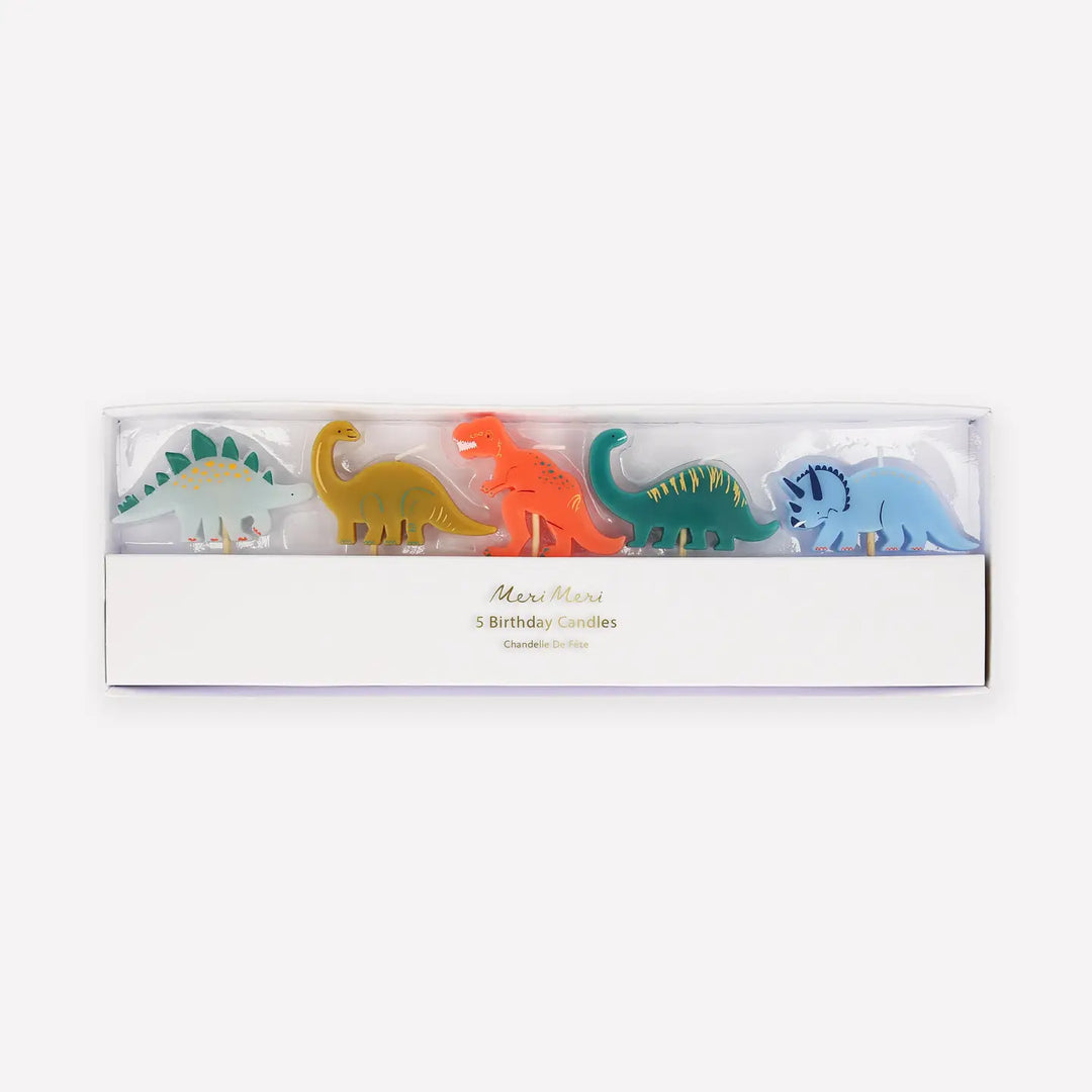 Meri Meri - Dinosaur Birthday Candles