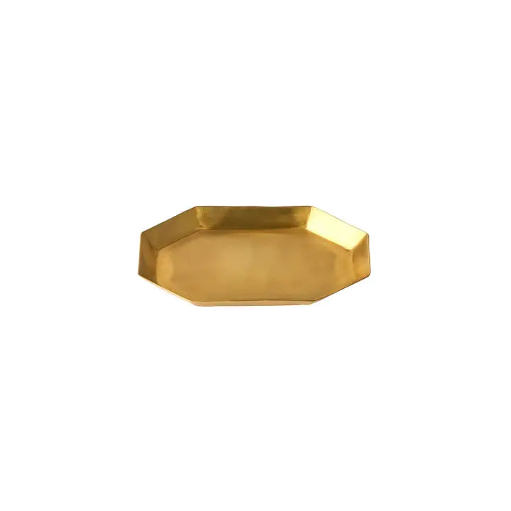Brass Long Octagon Dish