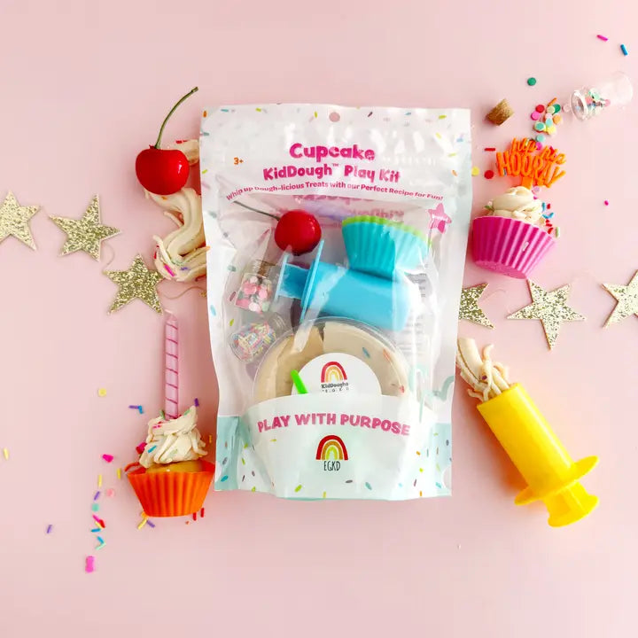 Earth Grown KidDoughs - Kid Dough Play Kit in Cupcake