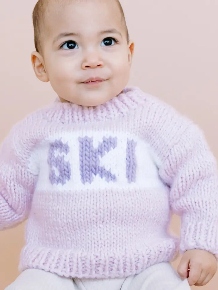 The Blueberry Hill - Pink 'Ski' Sweater
