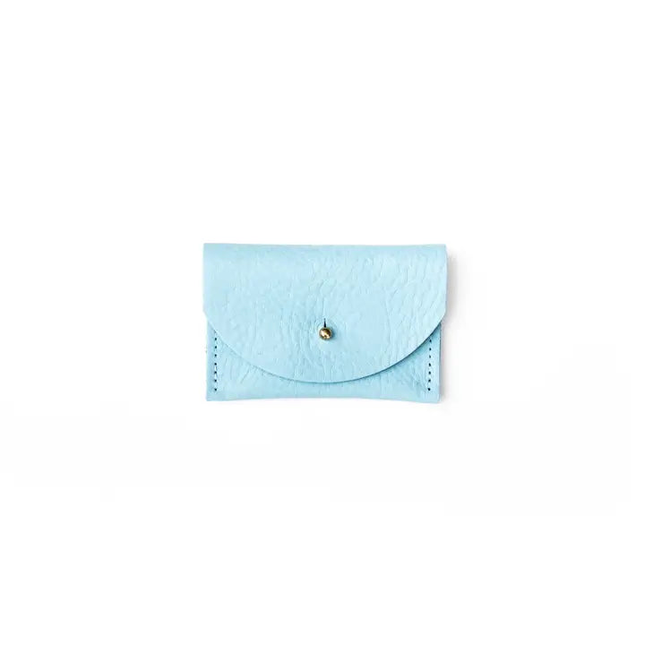 Primecut – Robin Blue Leather Card Holder