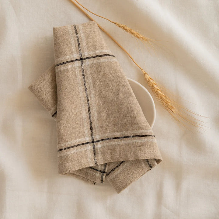 Yarn-Dyed Edith Linen Napkin