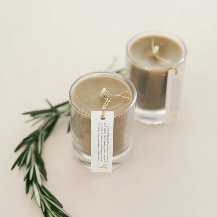 Mo&Co Home - Hand Poured Bayberry Votive Candle