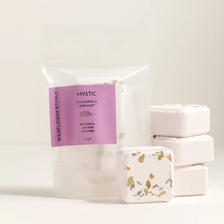 Wildflower Rituals - Botanical Shower Steamers in Eucalyptus & Bergamot