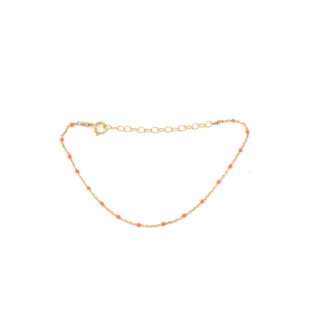 May Martin – Enamel and Gold Bracelet