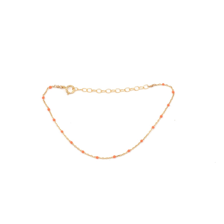 May Martin – Enamel and Gold Bracelet