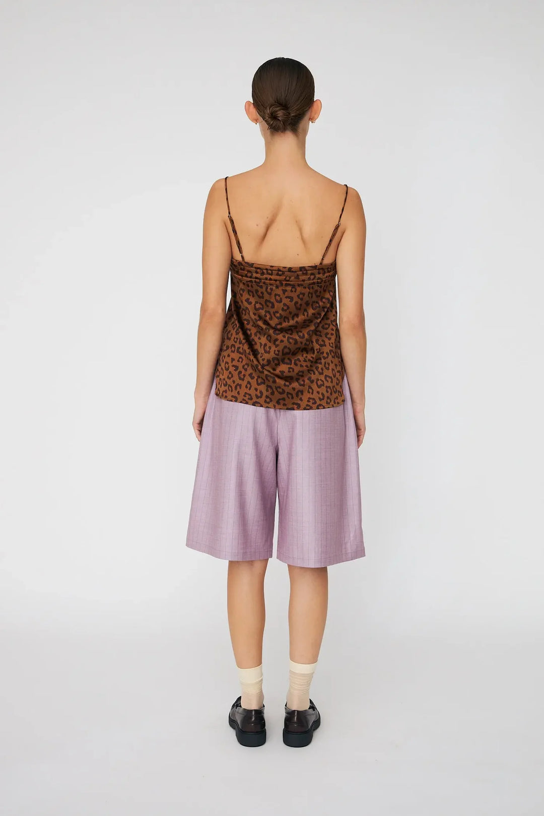 Stella Nova – Animal Printed Silk Top