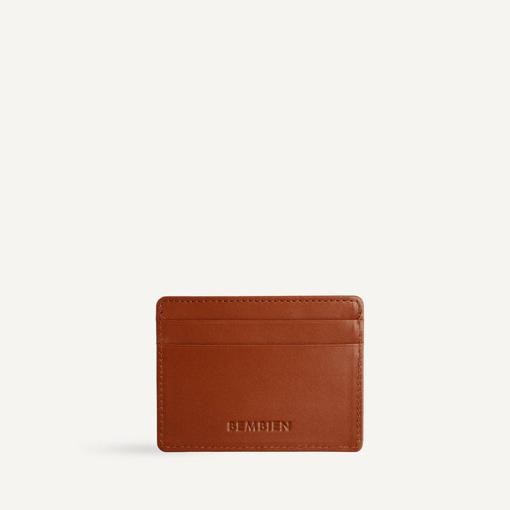 Bembien - Nico Card Case in Copper x Sienna Check