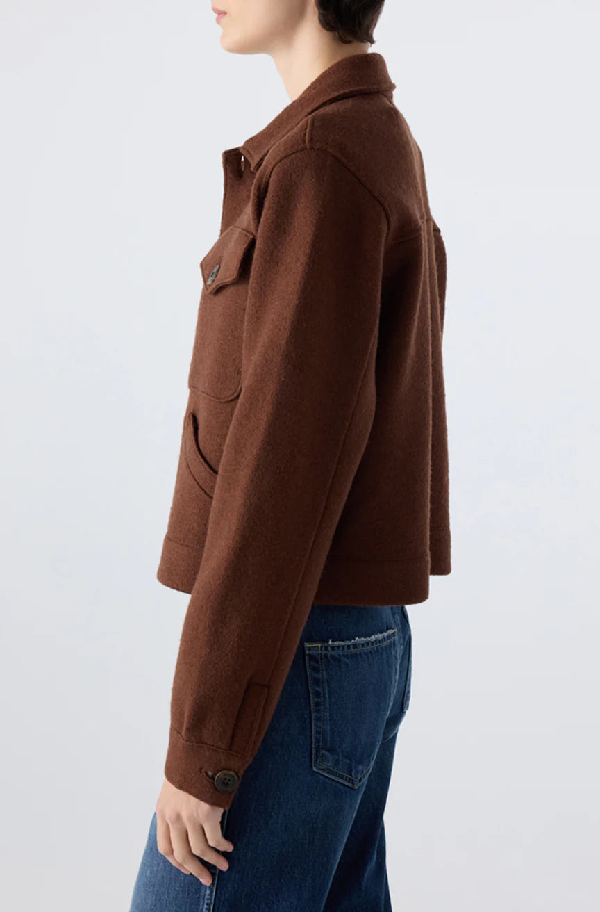 AMO Denim – Isabelle Jacket in Cocoa