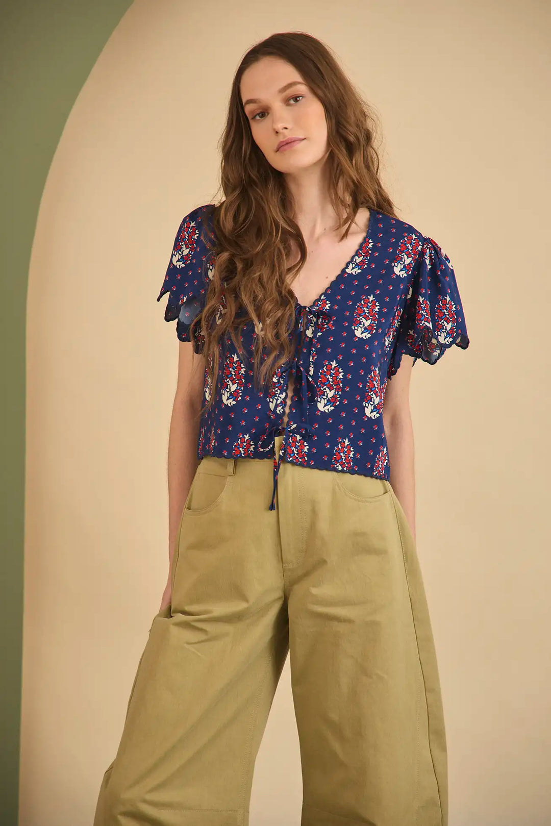Hunter Bell – Mabel Pant in Sage