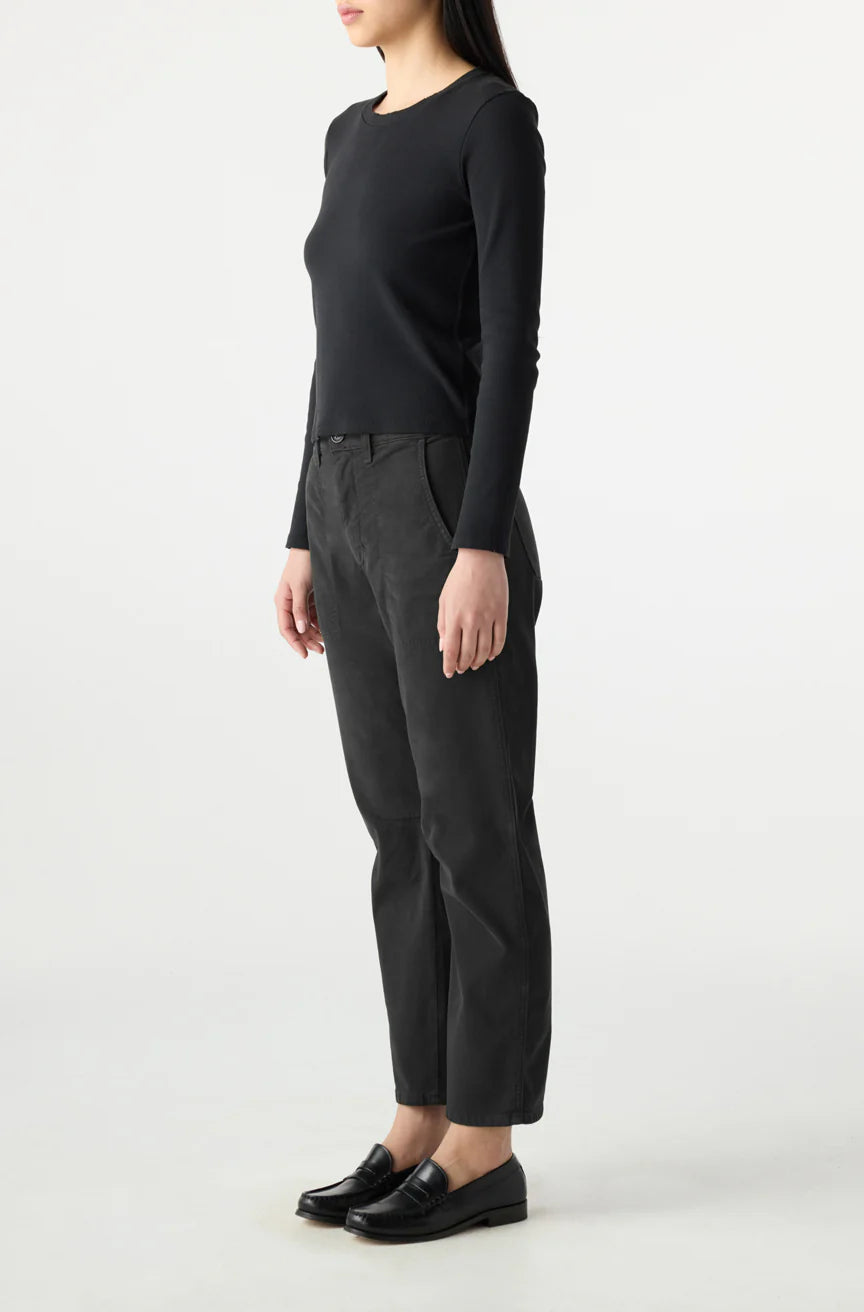 AMO Denim – Cate in Washed Black