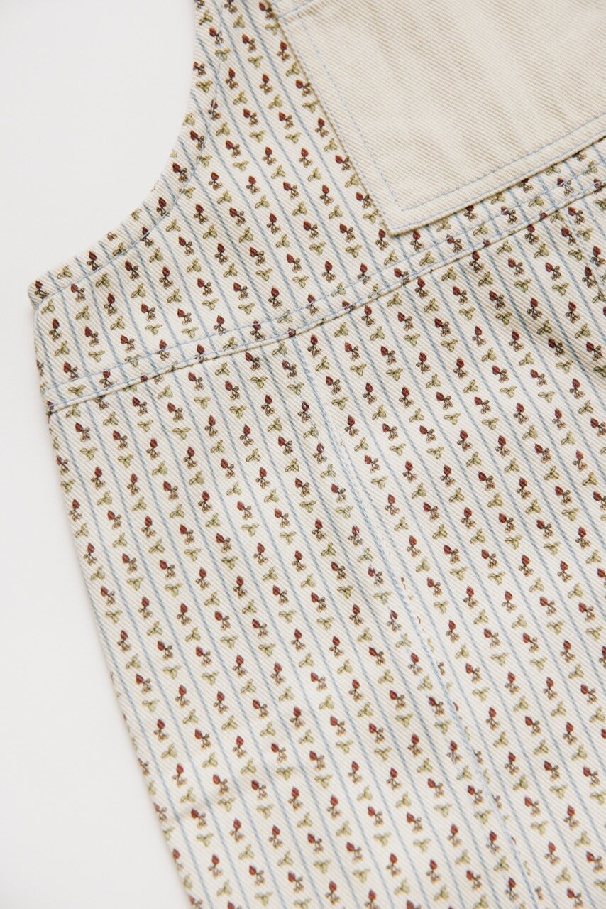 Claude & Co – Blythe Radish Stripe Dungaree