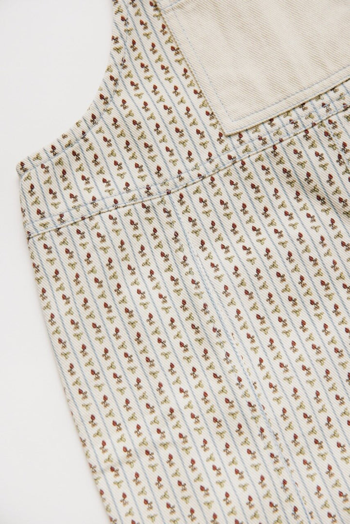 Claude & Co – Blythe Radish Stripe Dungaree