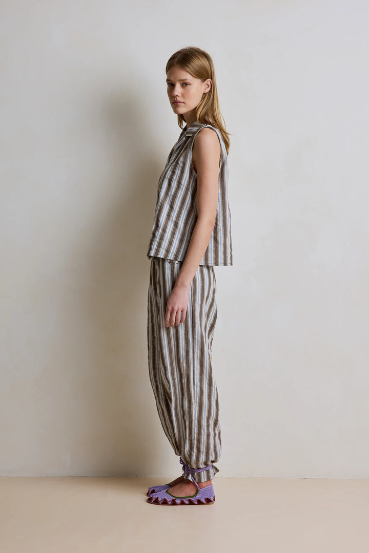 Hod - Mimi Shirt in Cedar Stripe