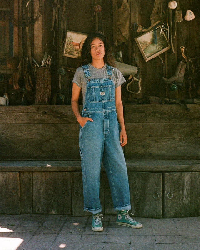 Hey Gang – Miner Overalls in Denim