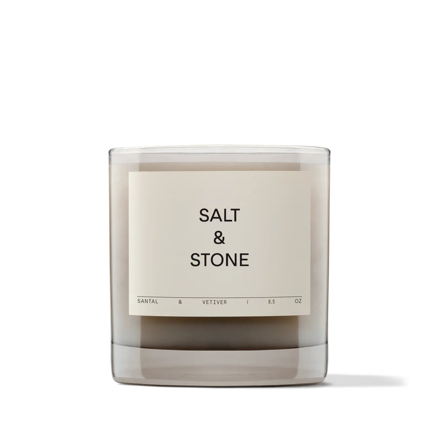 Salt and Stone – Santal & Vetiver Candle