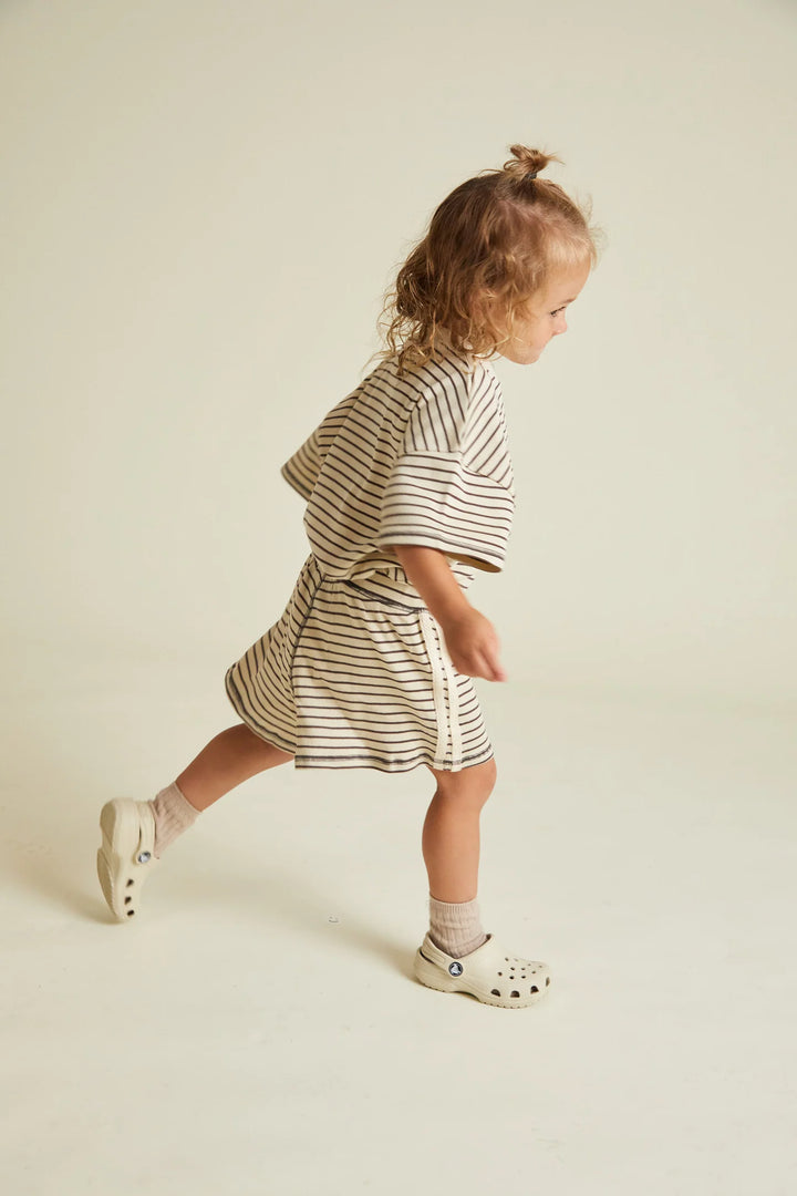 Claude & Co – Harper Coco Stripe Short