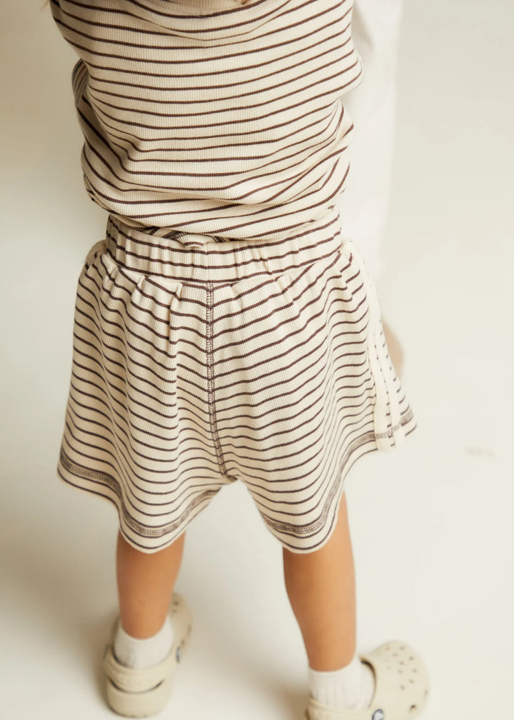 Claude & Co – Harper Coco Stripe Short