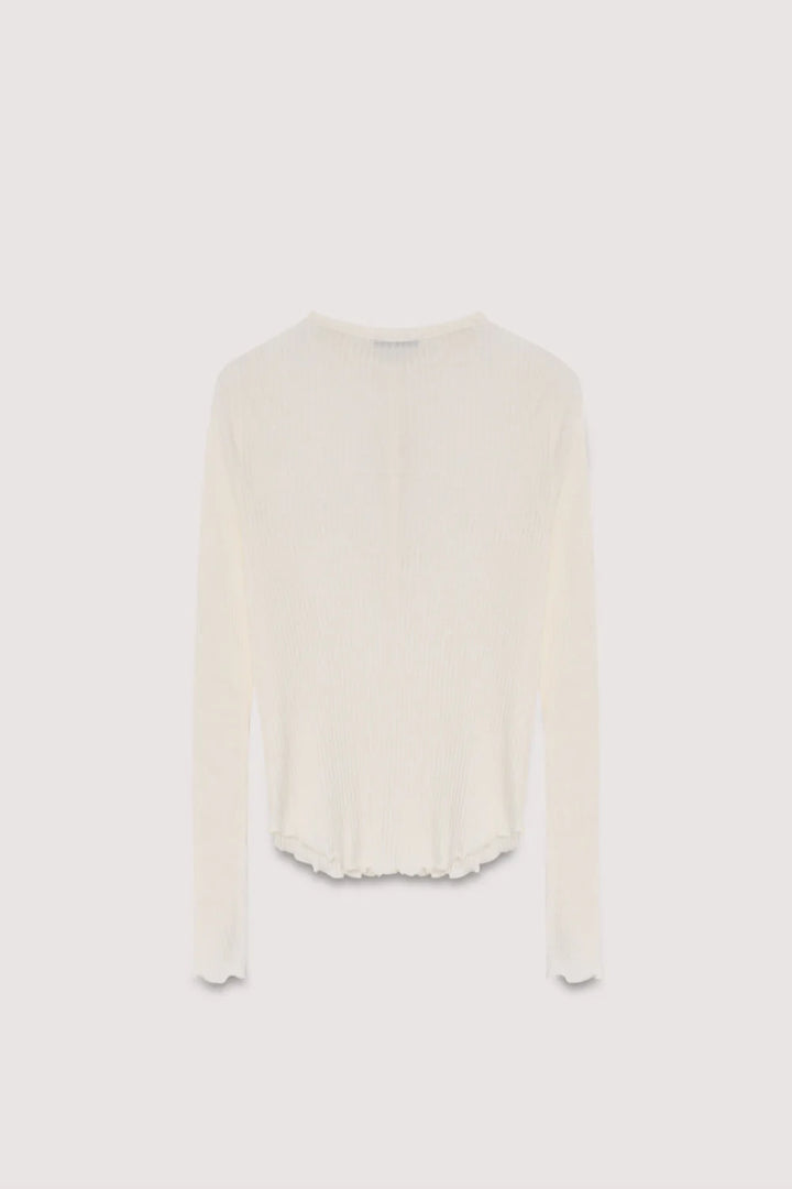 The New Society – Enea Tee in Moonlight White