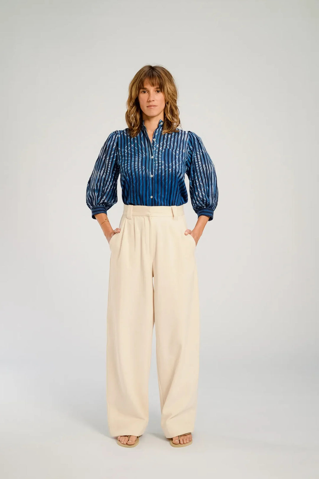 V De Vinster – Jodpur Blouse in Indigo