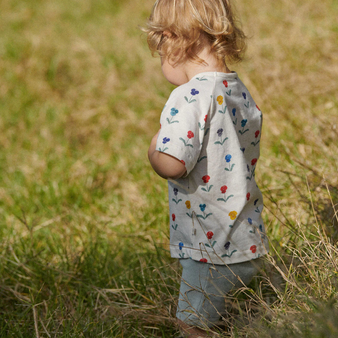 Nature Baby – Juniper Tee n Delphine Blooms Print