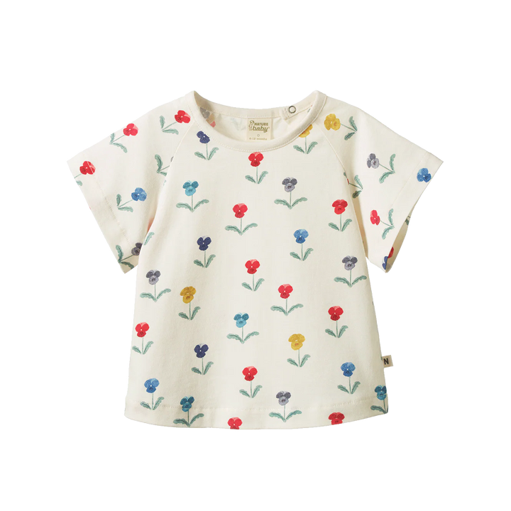 Nature Baby – Juniper Tee n Delphine Blooms Print
