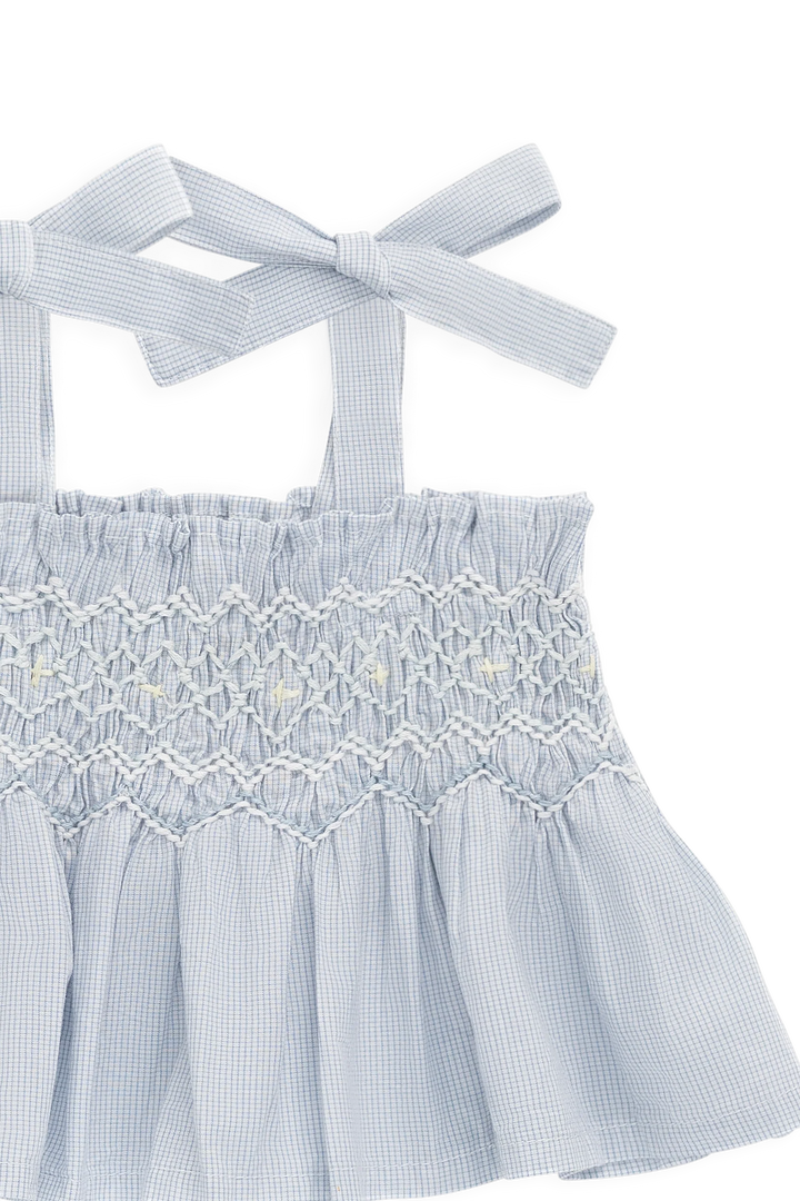 Jamie Kay - Organic Cotton Desiree Top in Petite Check