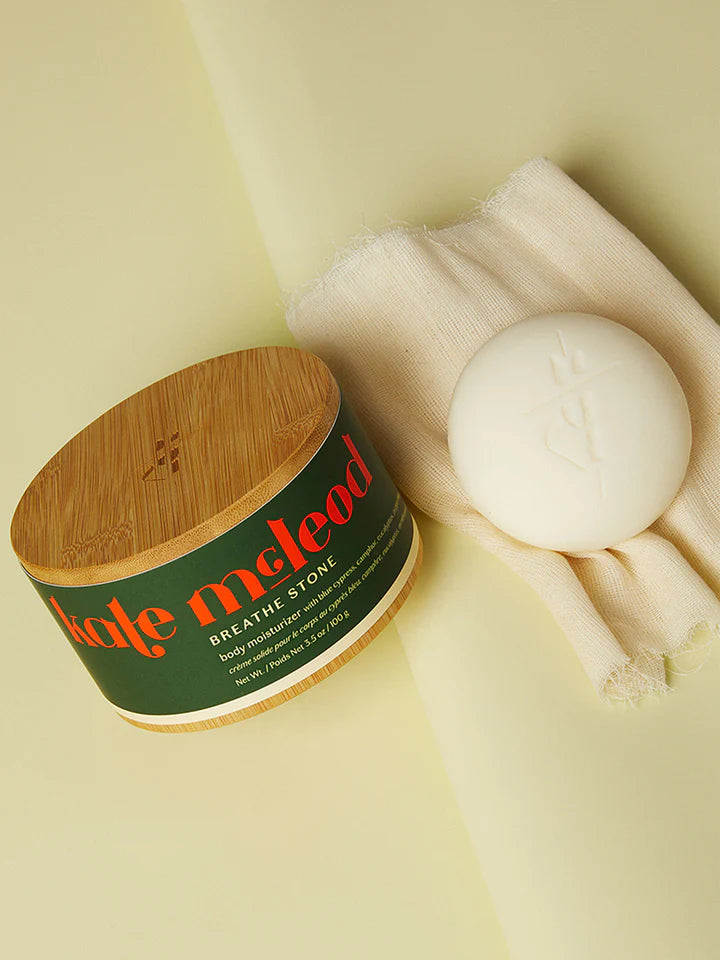 Kate Mcleod – Breathe Stone Solid Lotion Bar