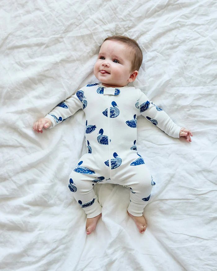 Lewis – Zip Sleeper in Duck Denim