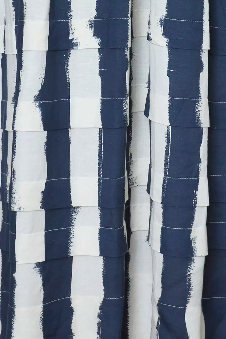 Hunter Bell - Larkin Dress in Lighthouse Stripe Navy