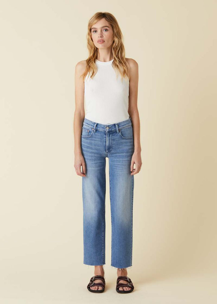 Le Jean - Sabine Straight Ankle in Angel Blue