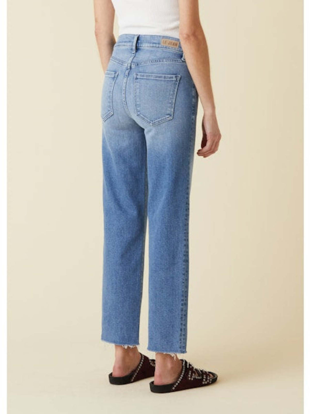 Le Jean - Sabine Straight Ankle in Angel Blue