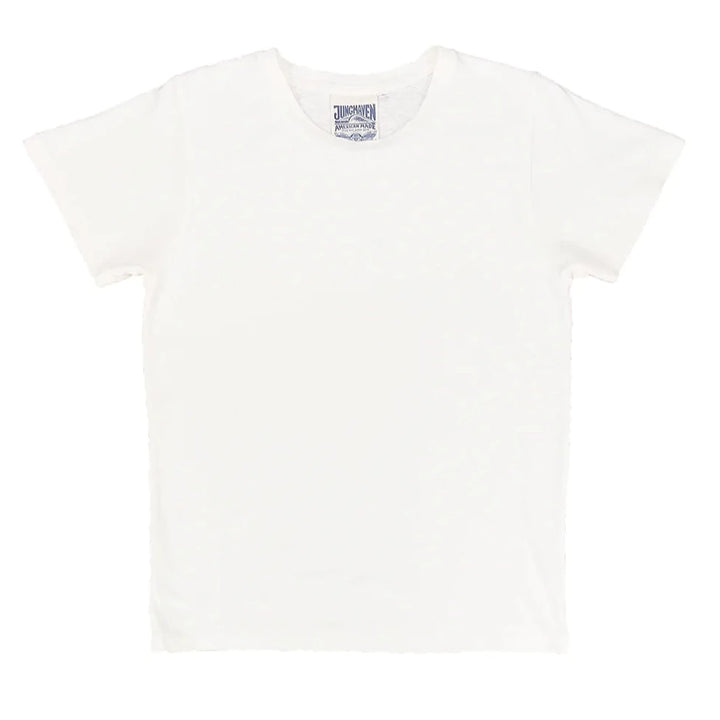 Jungmaven - Lorel Tee in Washed White
