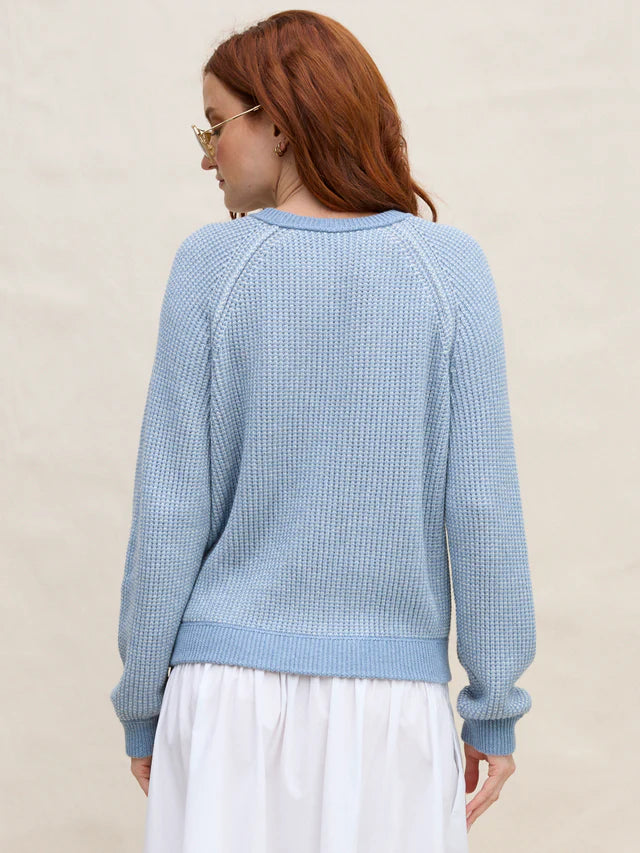 Margaret O'Leary – Thermal Sweatshirt in Denim