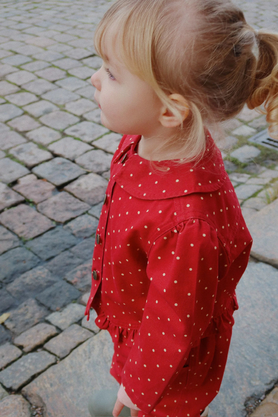 Konges Slojd - Nola Shirt Jacket in Strawberry Dots