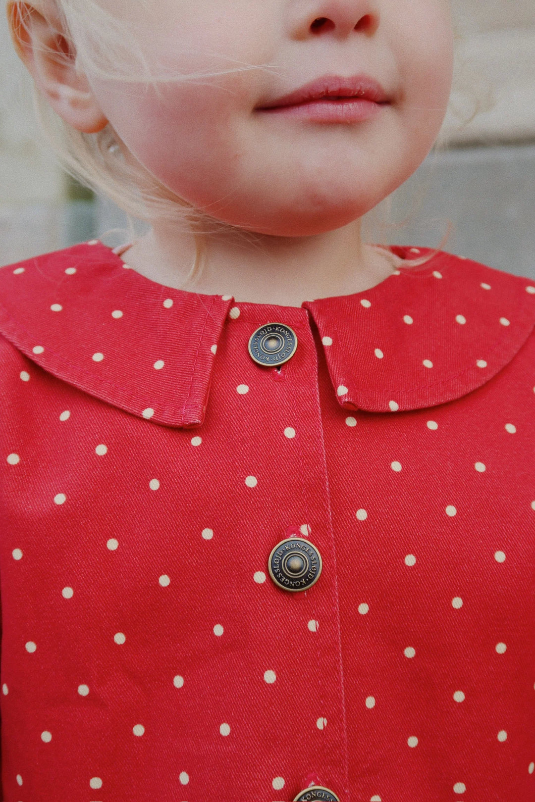 Konges Slojd - Nola Shirt Jacket in Strawberry Dots