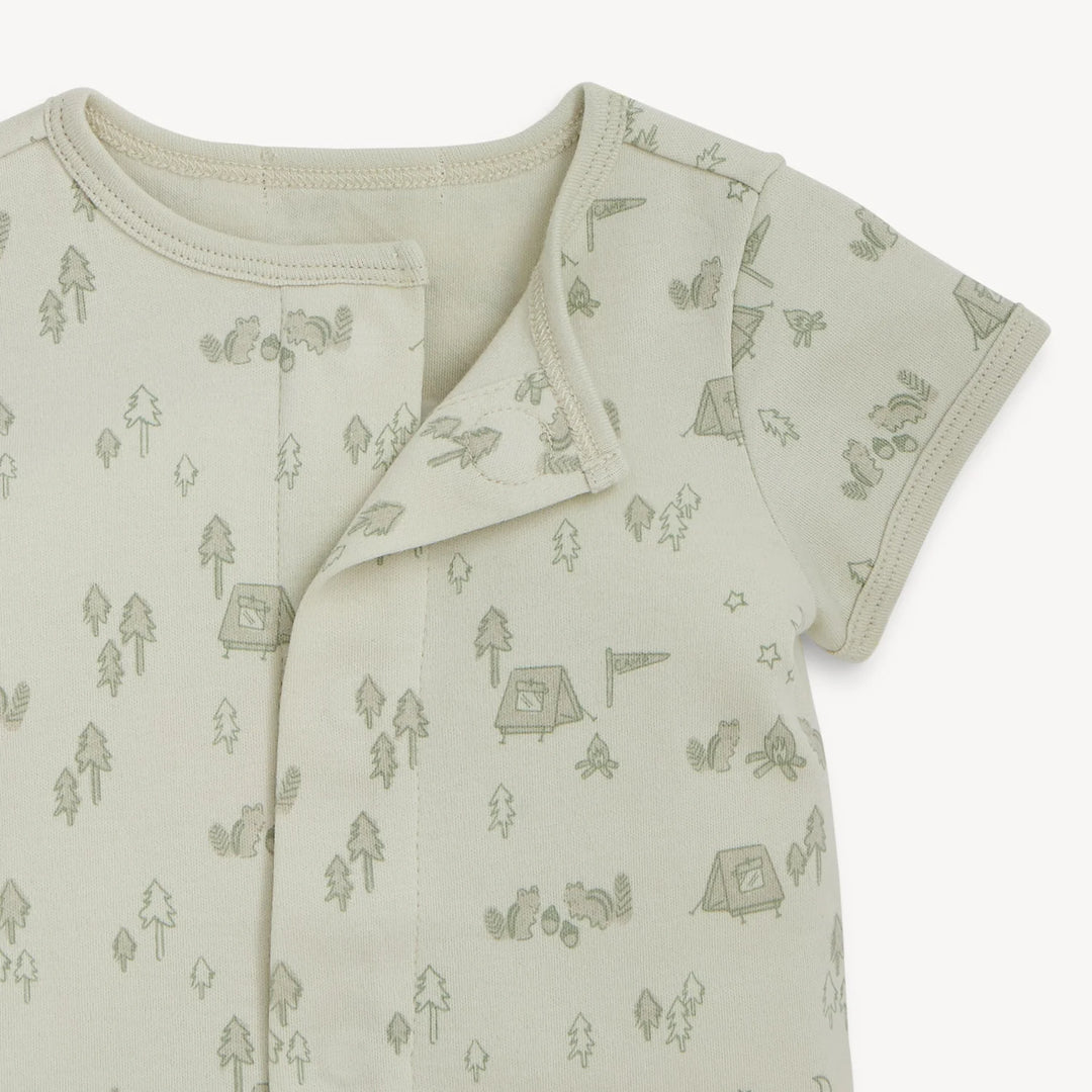 Magetic Me - Base Camp Buddies Cotton Short Sleeve Romper