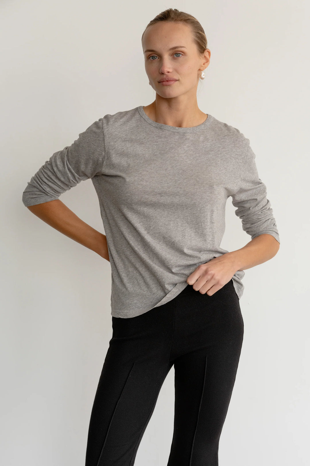 Donni - Jersey Tee in Long Sleeve