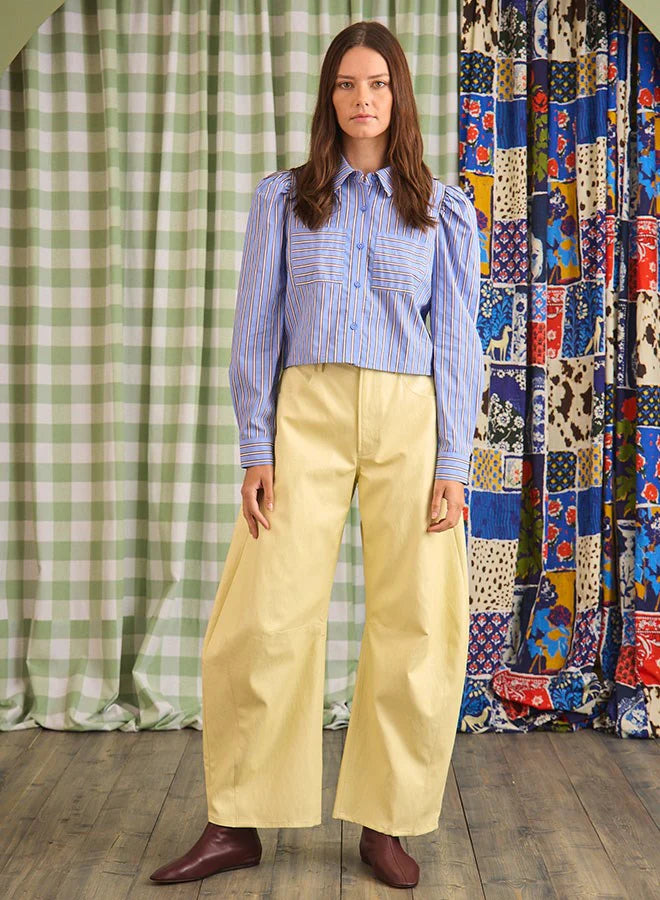 Hunter Bell – Maven Shirt in Marfa Stripe