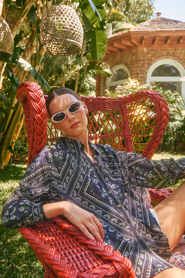 Hunter Bell – Miles Shirt in Bon Voyage