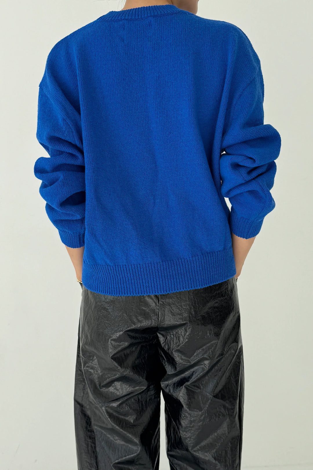 Le Bon Shoppe - Milo Cotton Sweater in Cobalt