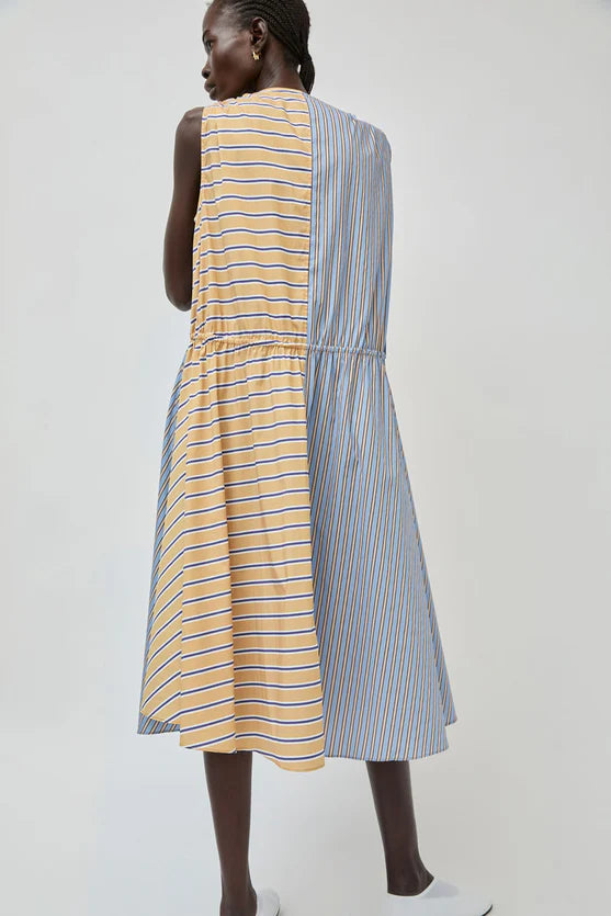 No. 6 Store – Leigh Dress in Oxford Stripe