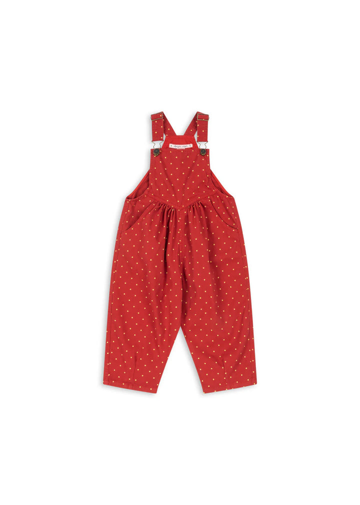 Konges Slojd - Nola Overall in Strawberry Dots