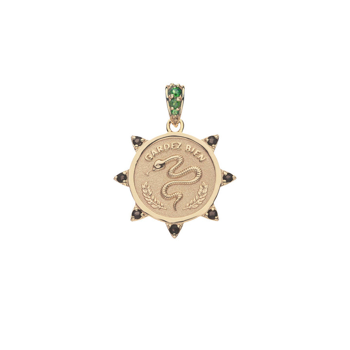 Jane Winchester - Protect Petite Embellished Pendant Necklace